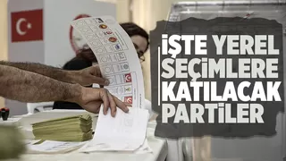 YSK, yerel seçimlere katılacak siyasi partileri açıkladı