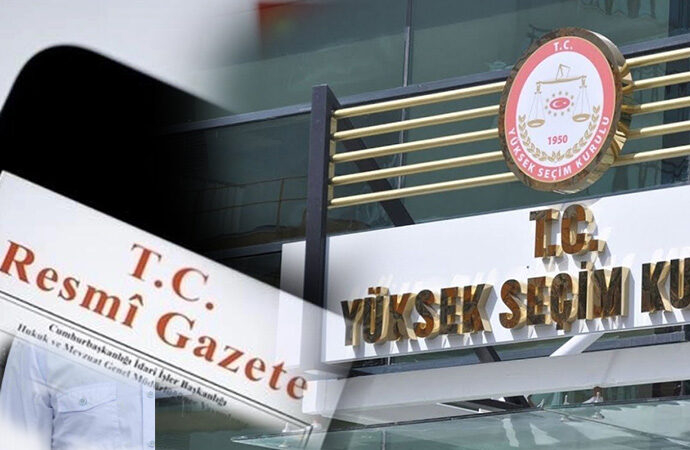 YSK’nın seçim kararları Resmi Gazete'de yayımlandı