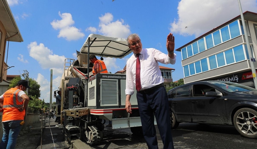 Yüce: 28 ayda 1 milyon ton asfalt attık