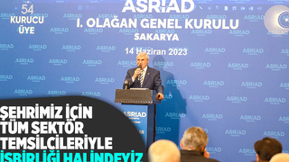 Yüce ASRİAD toplantısına katıldı
