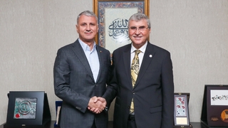 Yüce'den Altuğ'a hayırlı olsun ziyareti