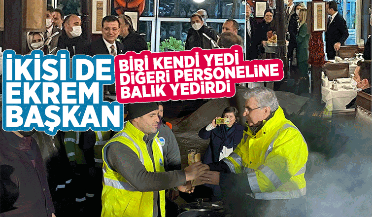 Yüce'den İmamoğlu'na gönderme: Personelim olmadan balık yemem