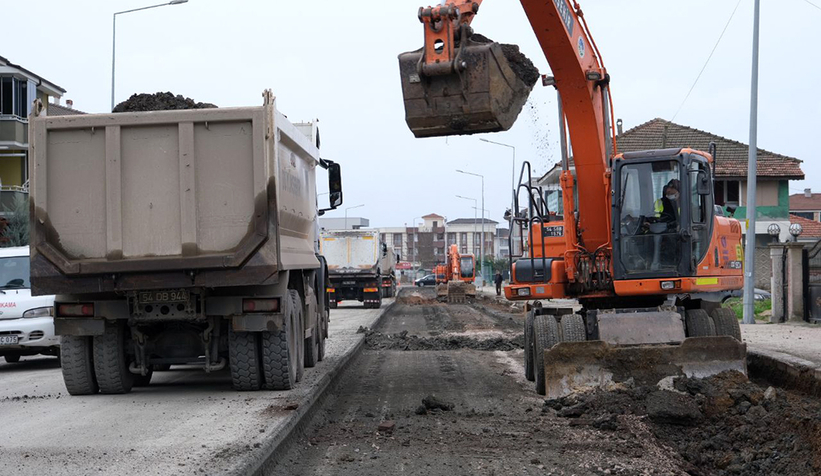 Yüce denetim yapmıştı, o caddede çalışmalar başladı