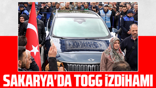 Yüce direksiyonda, Türkiye’nin gururu TOGG’a tarihi karşılama