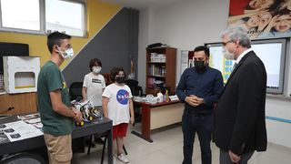 Yüce ve Atabek'den BİLSEM'e ziyaret