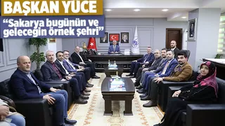 Yüce ziyaretlerini Adapazarı ile sürdürdü