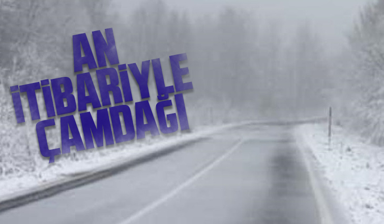 Yüksek kesimlerinde kar etkili oluyor