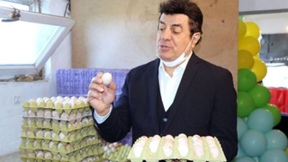 Yumurta sektörüne giren Coşkun Sabah, fiyatlardan memnun