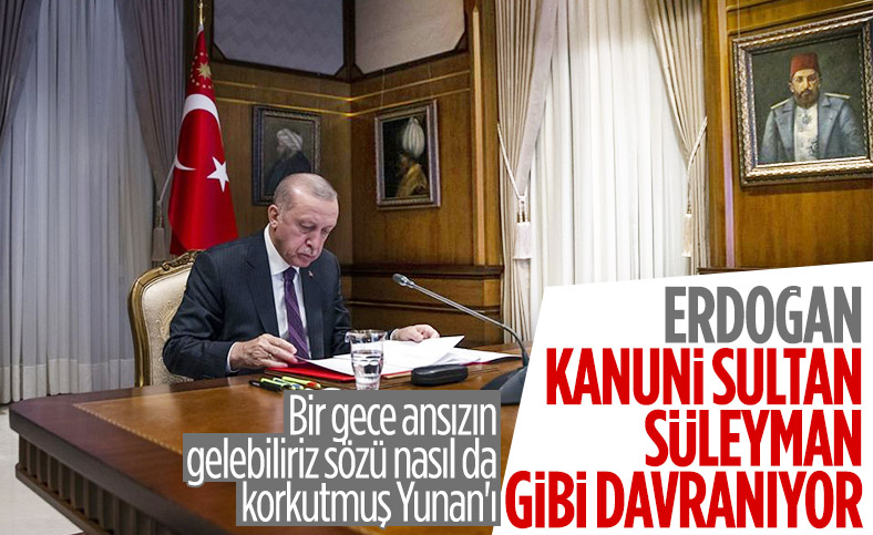 Yunanistan'dan Erdoğan'a Kanuni Sultan Süleyman benzetmesi