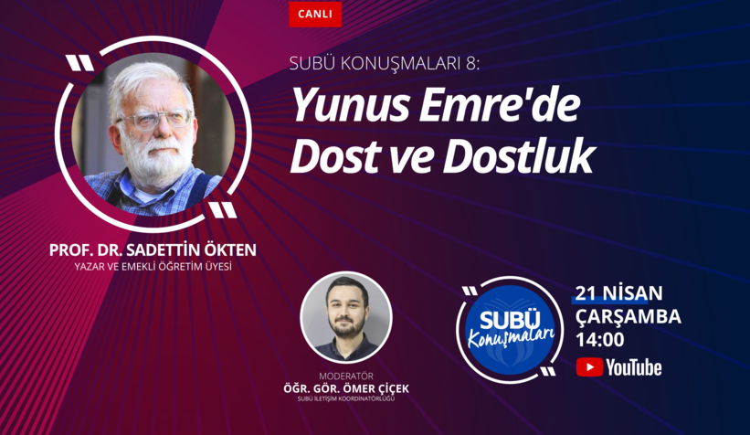 Yunus Emre’de dostluğu anlatacak