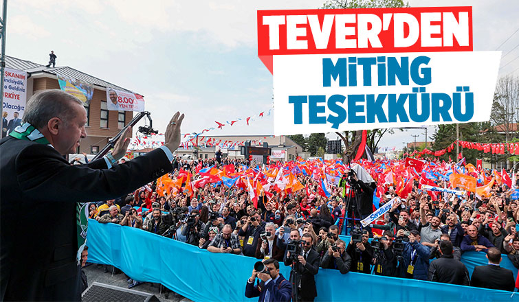 Yunus Tever coşkulu karşılama için teşekkür etti