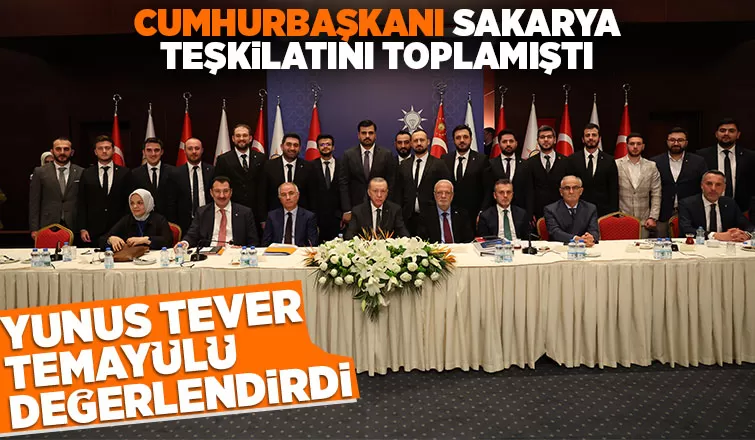 Yunus Tever Cumhurbaşkanı ile yapılan toplantı ile ilgili konuştu