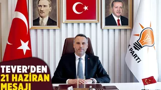 Yunus Tever'den kutlama mesajı