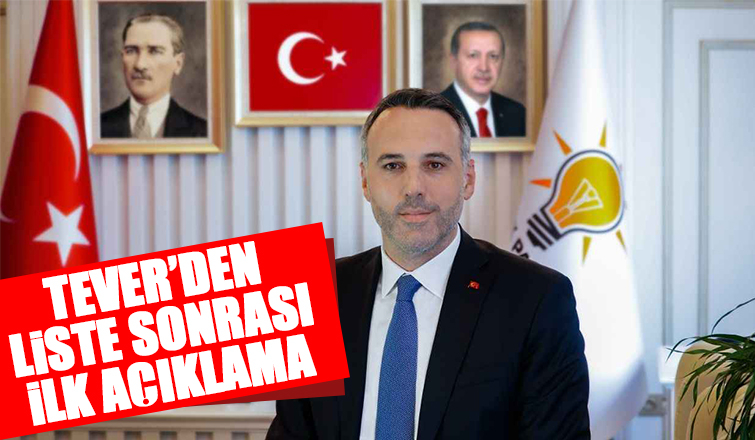 Yunus Tever'den liste açıklaması