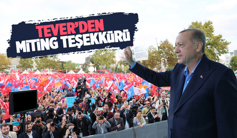 Yunus Tever'den miting açıklaması