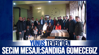 Yunus Tever'den Sapanca ve Hendek'te seçim çalışması