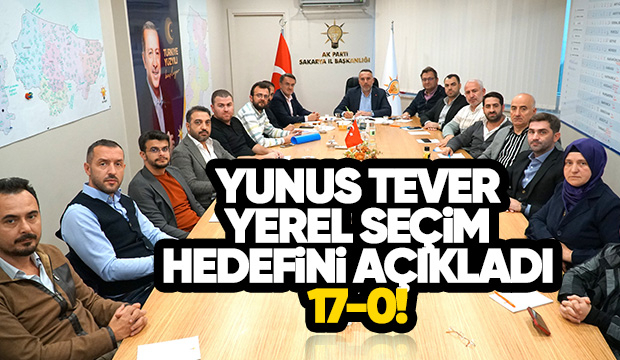 Yunus Tever'den yerel seçim açıklaması