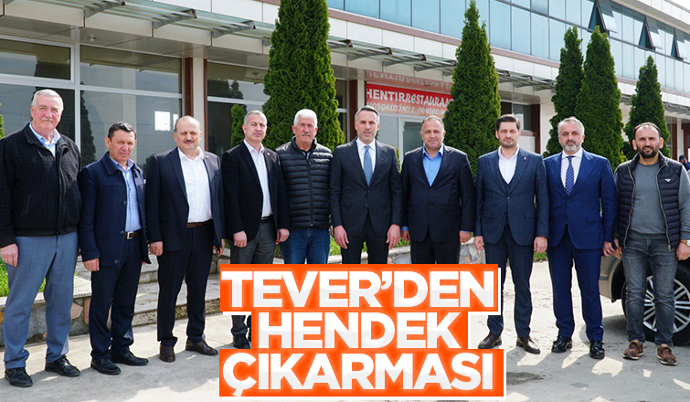 Yunus Tever Hendek'te ziyaretlerde bulundu