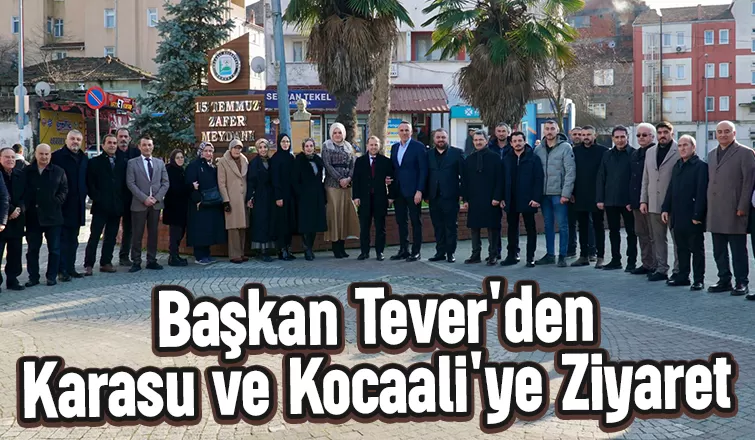 Yunus Tever ilçe ziyaretlerine devam ediyor
