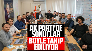 Yunus Tever seçim sonuçlarını anlık takip ediyor
