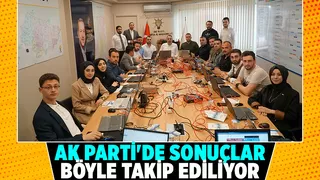 Yunus Tever seçim sonuçlarını anlık takip ediyor