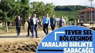 Yunus Tever selin vurduğu Kocaali'de incelemelerde bulundu