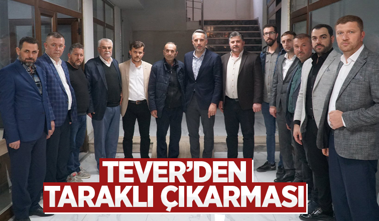 Yunus Tever Taraklı'da ziyaretlerde bulundu