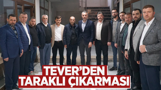 Yunus Tever Taraklı'da ziyaretlerde bulundu