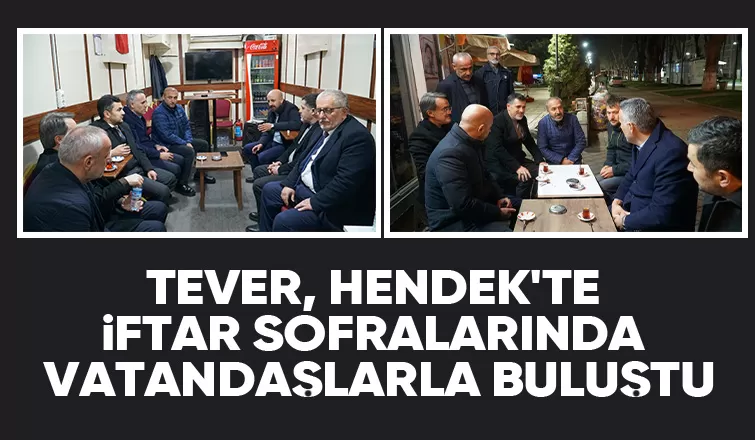 Yunus Tever ziyaretlerine Hendek ile devam etti
