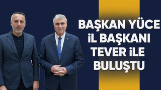 Yunus Teverden Ekrem Yüceye ziyaret