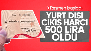 Yurt dışı çıkış harcı zamlandı