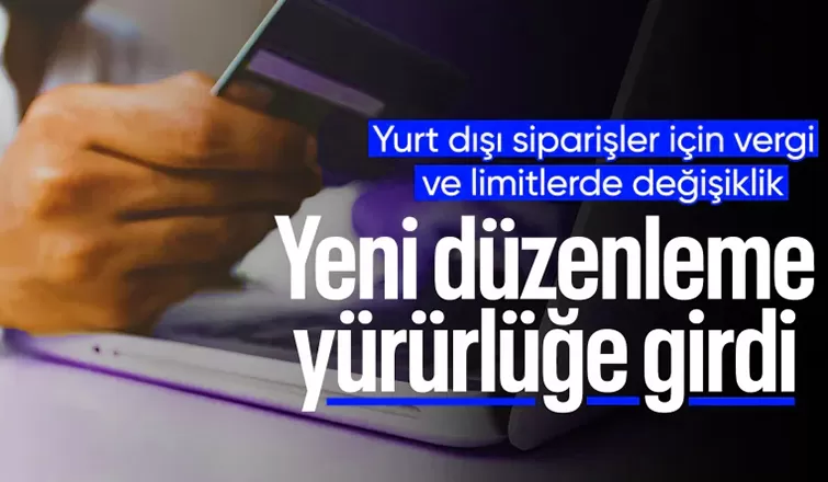Yurt dışı e-ticaret siparişlerine yeni düzenleme Resmi Gazete'de