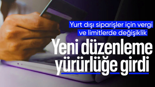 Yurt dışı e-ticaret siparişlerine yeni düzenleme Resmi Gazete'de