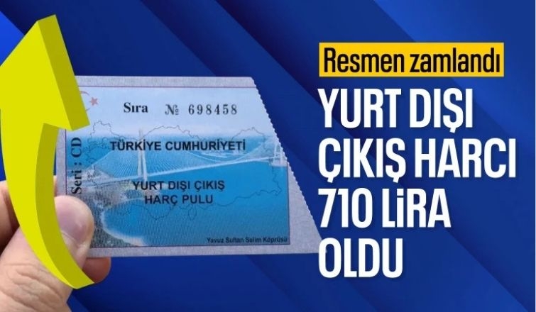 Yurt dışına Çıkış Harcı Uygulama Genel Tebliği Resmi Gazete’de