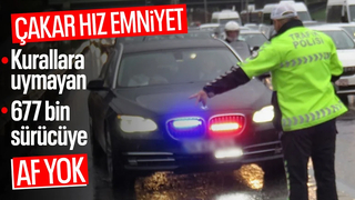 Yurt genelinde 3 milyon 8 bin 247 araç denetlendi