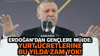 Yurt ücretleri bu yıl da değişmeyecek