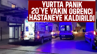 Yurtta kalan 20 öğrenci yemekten zehirlendi iddiası