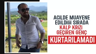Yürüyerek girdiği hastaneden cenazesi çıktı