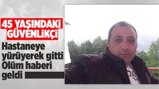Yürüyerek gittiği hastaneden sevk edilirken öldü