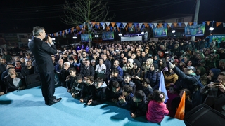 Yusuf Alemdar'a Büyükyanık'ta coşkulu karşılama