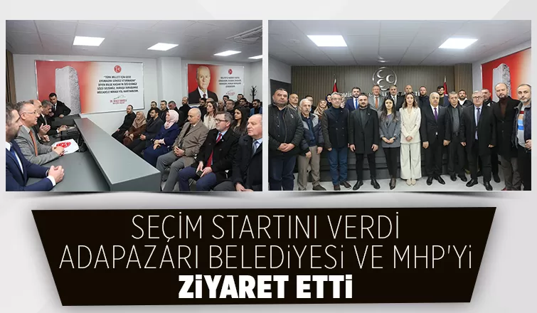 Yusuf Alemdar'dan Adapazarı Belediyesi ve MHP'ye ziyaret