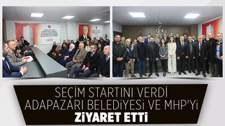 Yusuf Alemdar'dan Adapazarı Belediyesi ve MHP'ye ziyaret