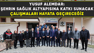 Yusuf Alemdar'dan hastane ziyareti