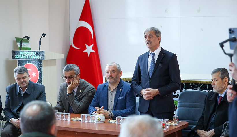 Yusuf Alemdar'dan Karasu Ziraat Odası’na ziyaret