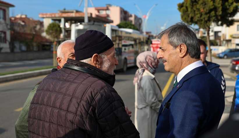 Yusuf Alemdar esnafın davetini geri çevirmedi