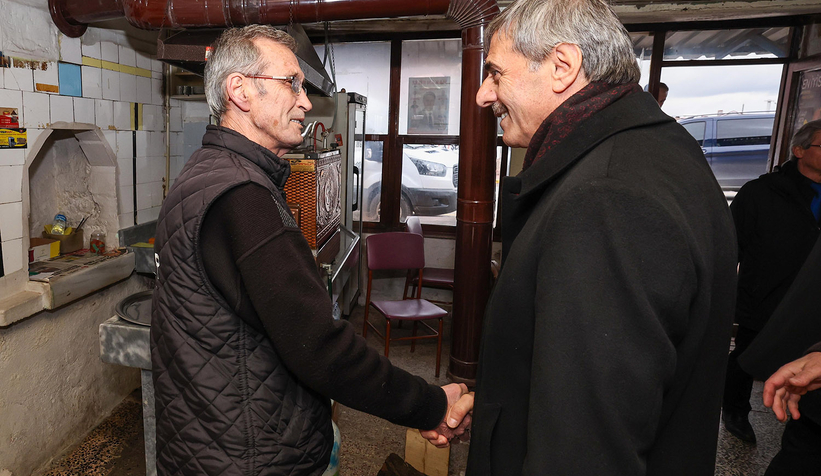 Yusuf Alemdar Ferizli’yi ziyaret etti