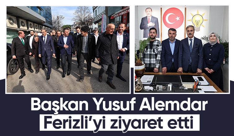 Yusuf Alemdar ilçe ziyaretlerine devam ediyor