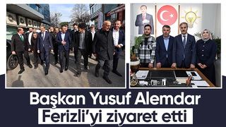 Yusuf Alemdar ilçe ziyaretlerine devam ediyor