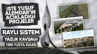 Yusuf Alemdar'ın açıkladığı projeler