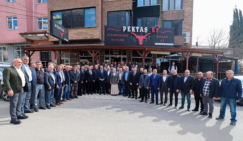 Yusuf Alemdar muhtarlarla buluştu